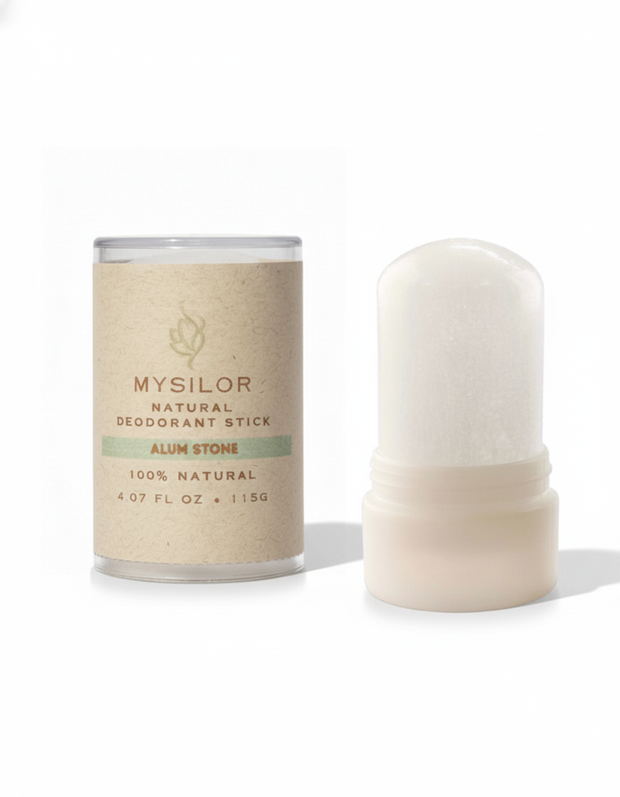 Alum Stone Deodorant Stick - 100% Natural - Image 2